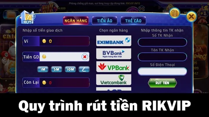 Thao tác cơ bản tại Rikvip game thủ không thể không biết