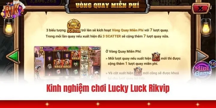 Lucky Luck Rikvip - Săn hũ viễn Tây đổi thưởng cực khủng 4 Mẹo săn hũ Lucky Luck Rikvip cho game thủ