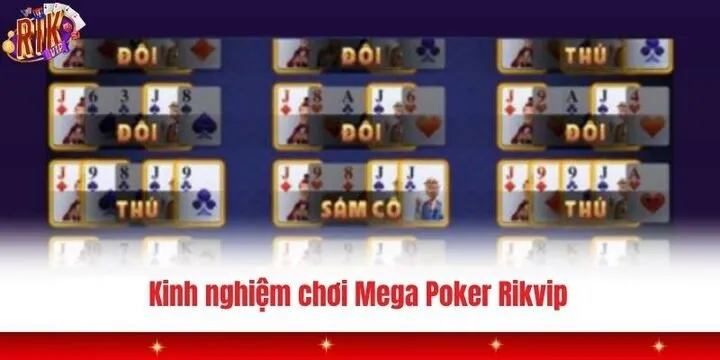 Mega Poker Rikvip - Đỉnh cao đấu trí sòng bài trực tuyến 4 Chiến thuật quản lý vốn khi chơi Mega Poker đỉnh cao