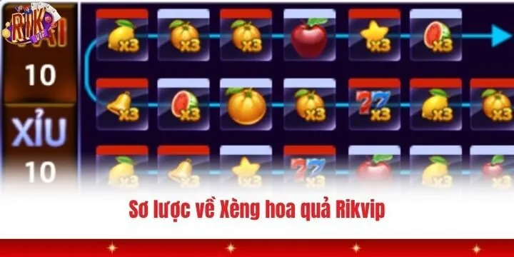 Xèng hoa quả Rikvip thu hút nhiều người chơi trải nghiệm