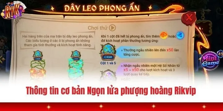 Ngọn lửa phượng hoàng Rikvip - Tựa game nổ hũ siêu hot 2026 3 Thông tin cần biết về Ngọn lửa phượng hoàng Rikvip